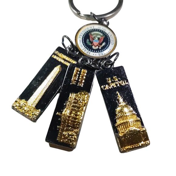 Seal President Of The States Seal Keychain Dangle Jefferson Memorial Iwo Jima... - Picture 7 of 8